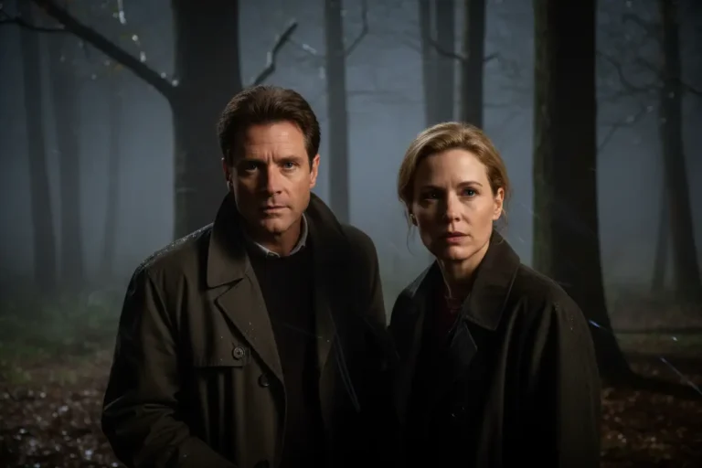 Mulder e Scully investigando mistérios