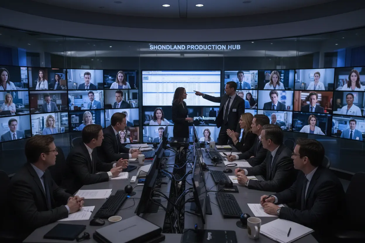 Por que a serie Grey's Anatomy não acaba, bastidores de produção.