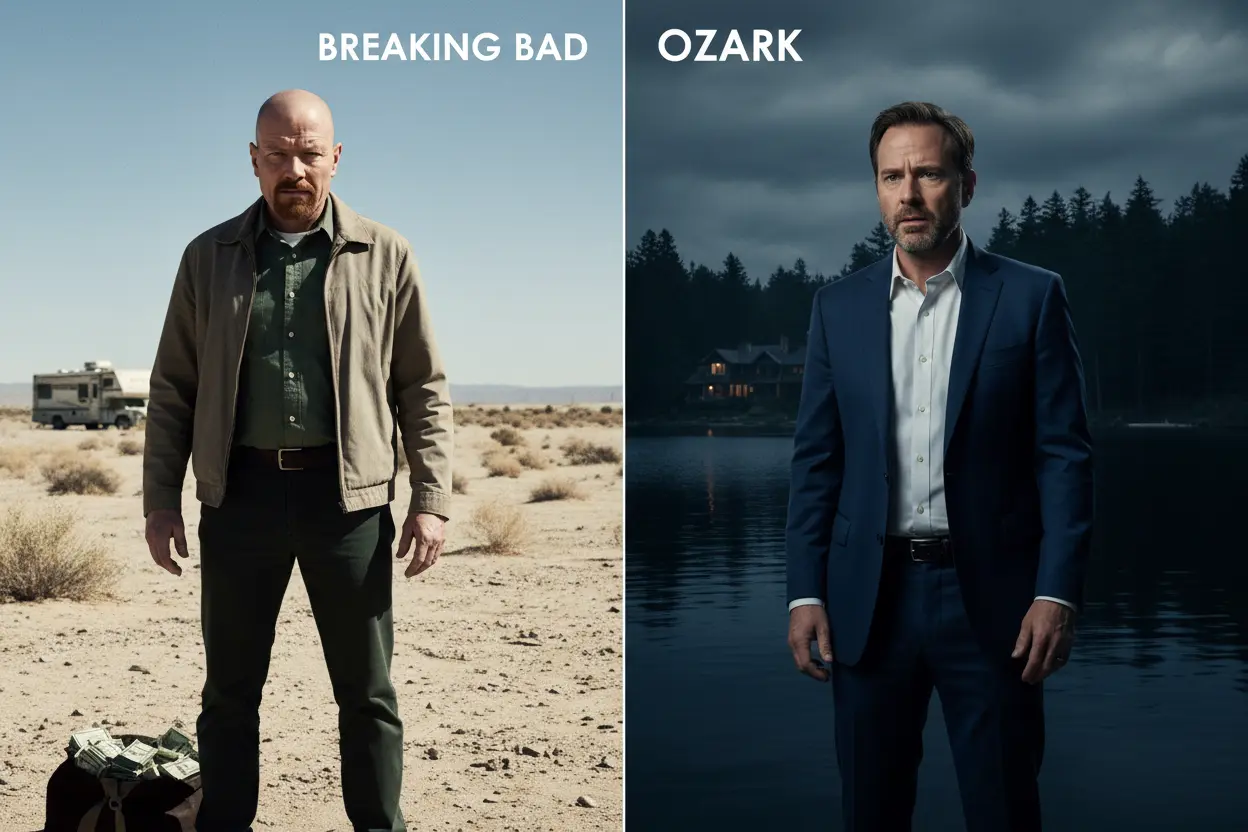 ozark é melhor que breaking bad comparação