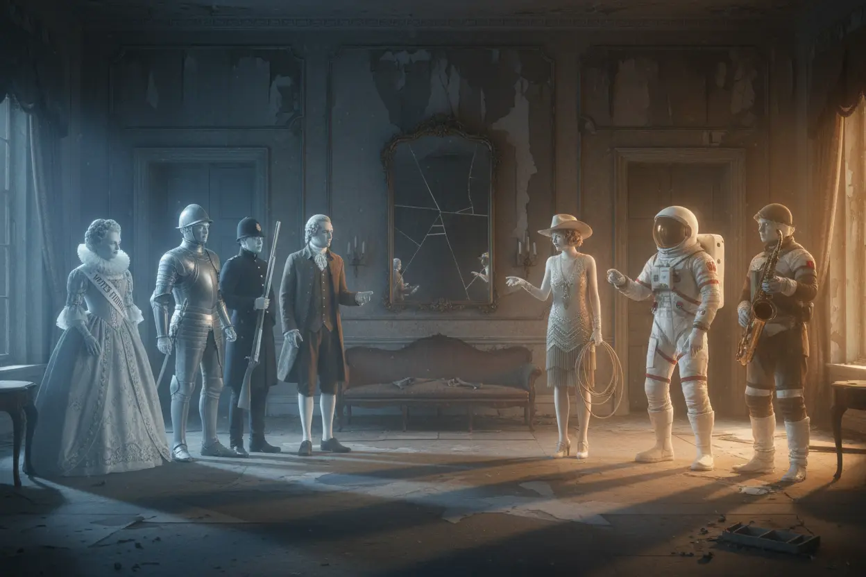 ghosts série britânica vs americana qual é melhor