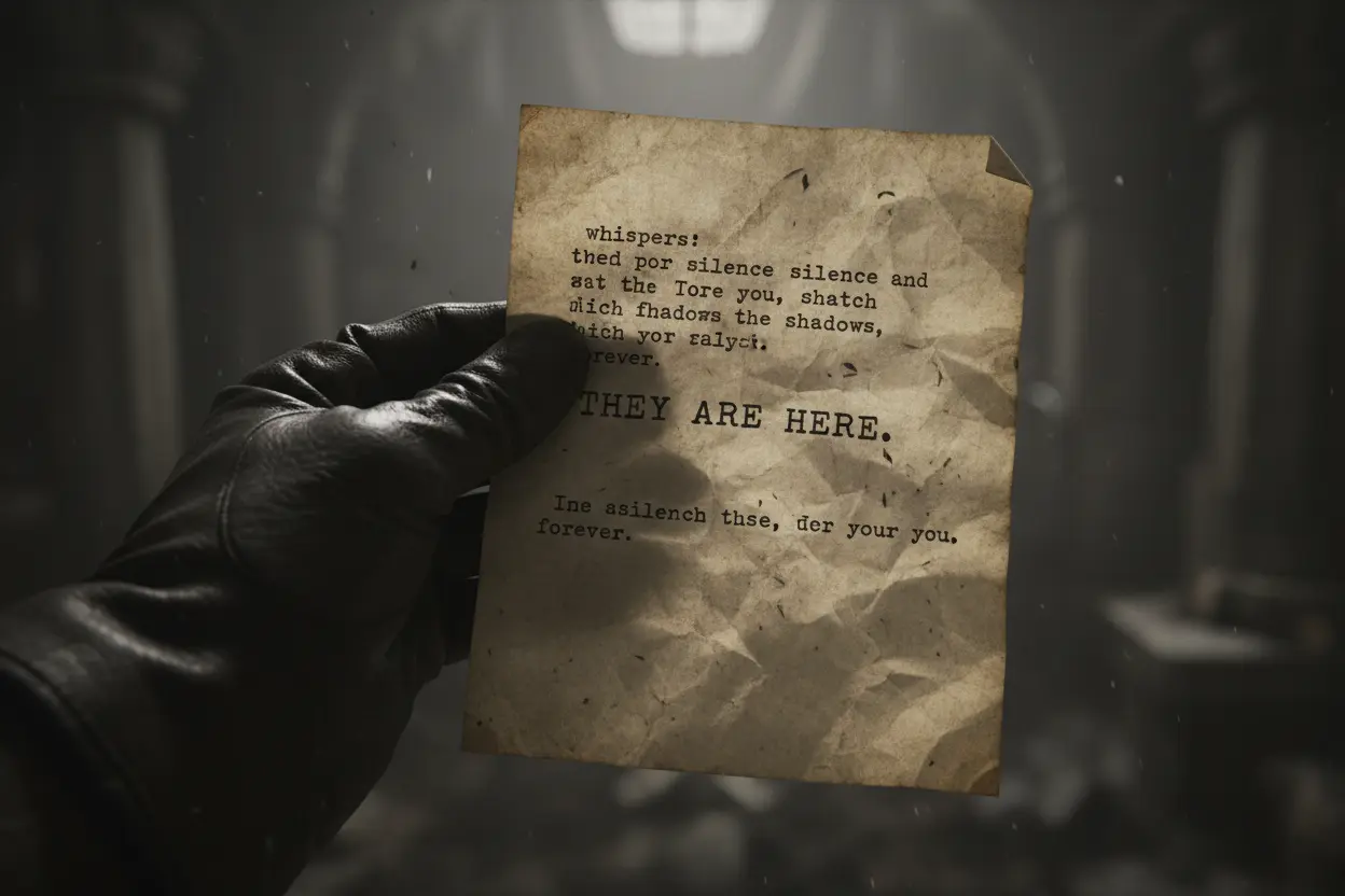Cartas do Observador na série The Watcher