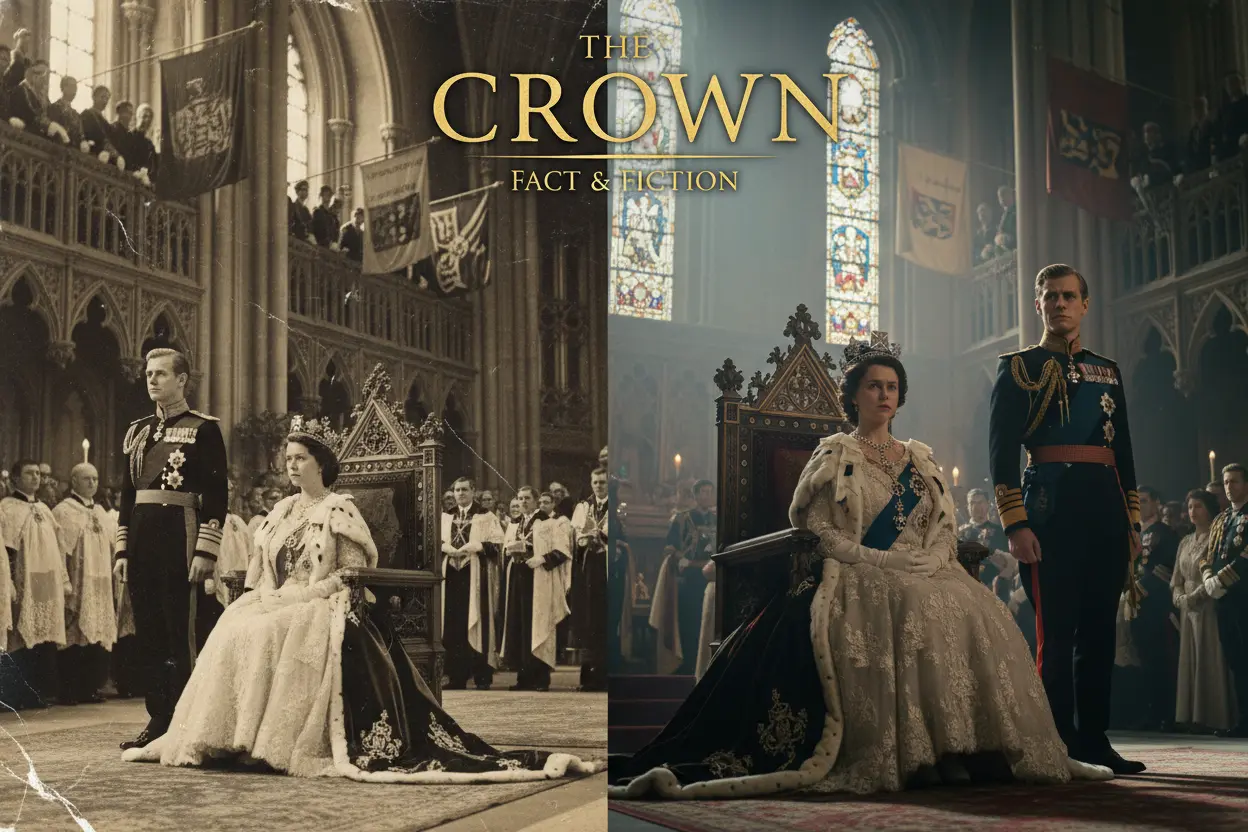 The Crown ficção e realidade