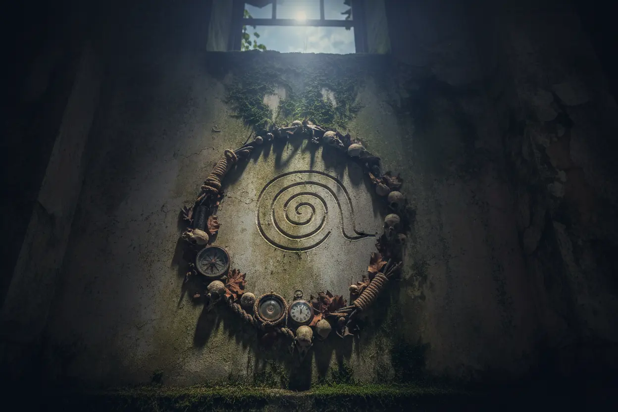 Símbolo da espiral True Detective