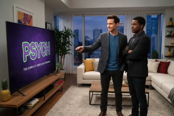 psych série onde assistir no brasil hoje 2024
