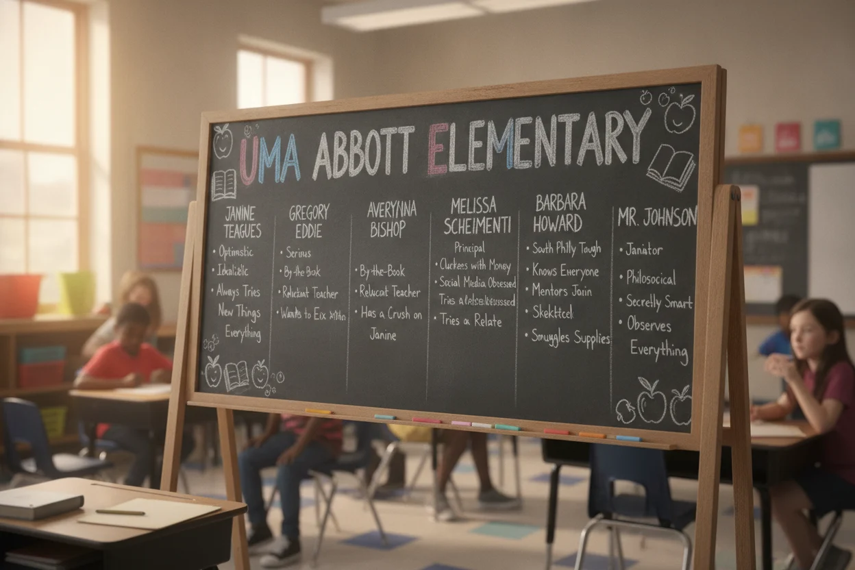 Uma Abbott Elementary análise dos personagens | Séries em Foco Uma Abbott Elementary análise dos personagens