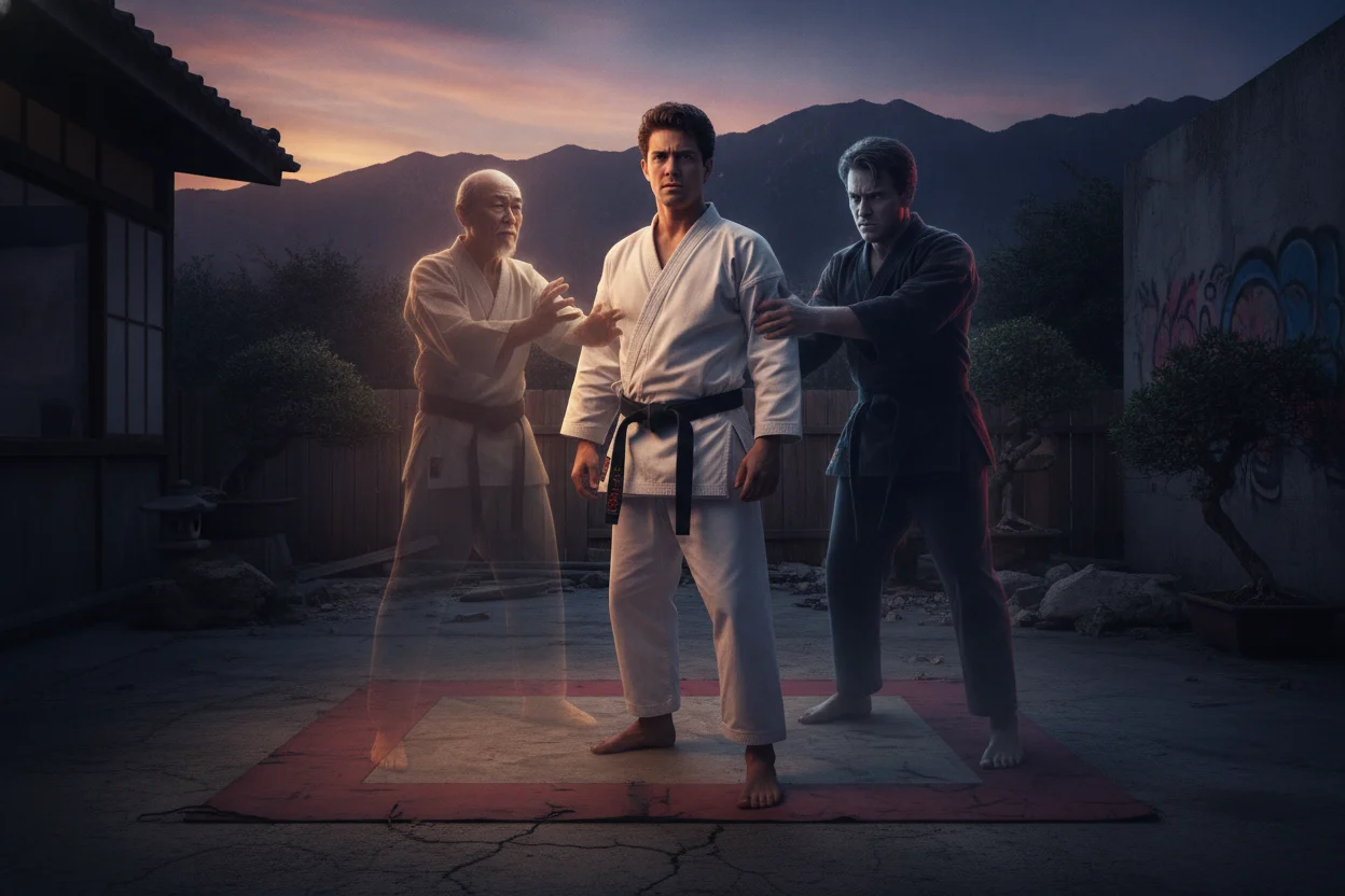 Daniel LaRusso e o conflito do herói | Séries em Foco Daniel LaRusso e o conflito do herói