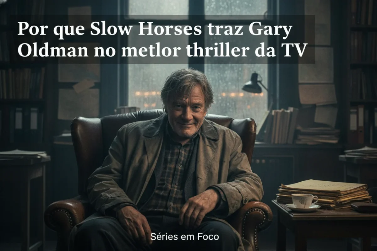 Por Que Slow Horses Traz Gary Oldman no Melhor Thriller da Tv