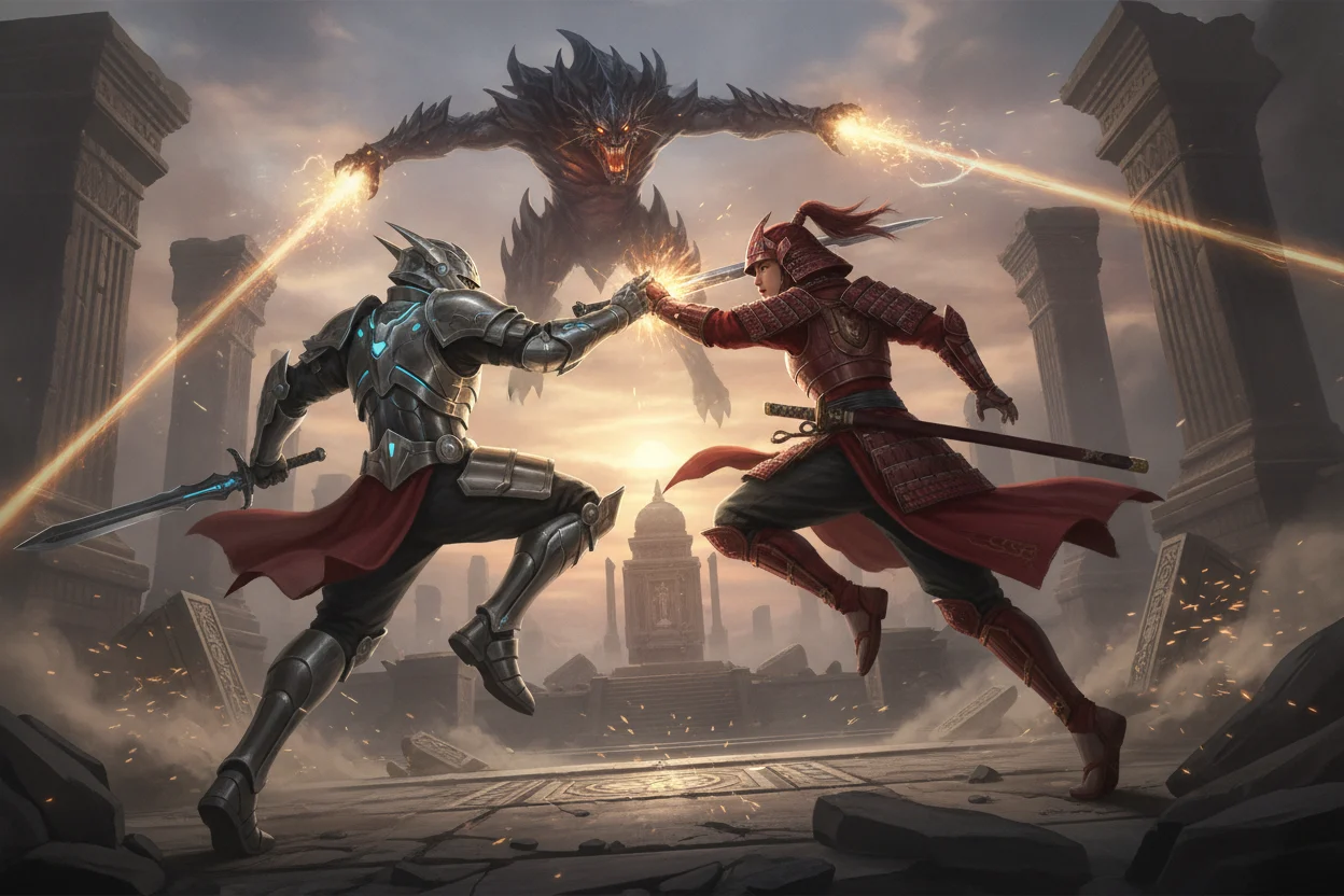 Qualidade técnica e sequências de batalha Vikings Valhalla análise