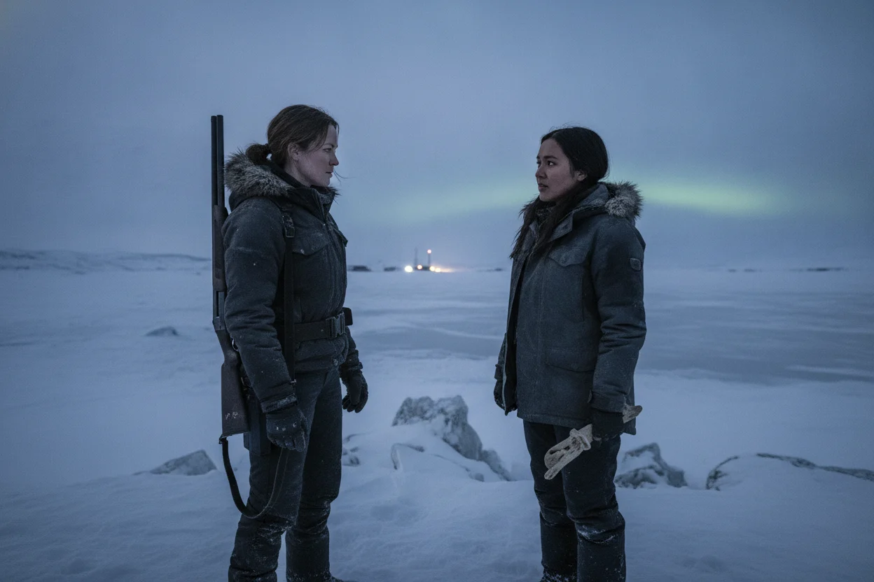 A Dinâmica Entre Danvers e Navarro | Séries em Foco A Dinâmica Entre Danvers e Navarro True Detective Night Country análise